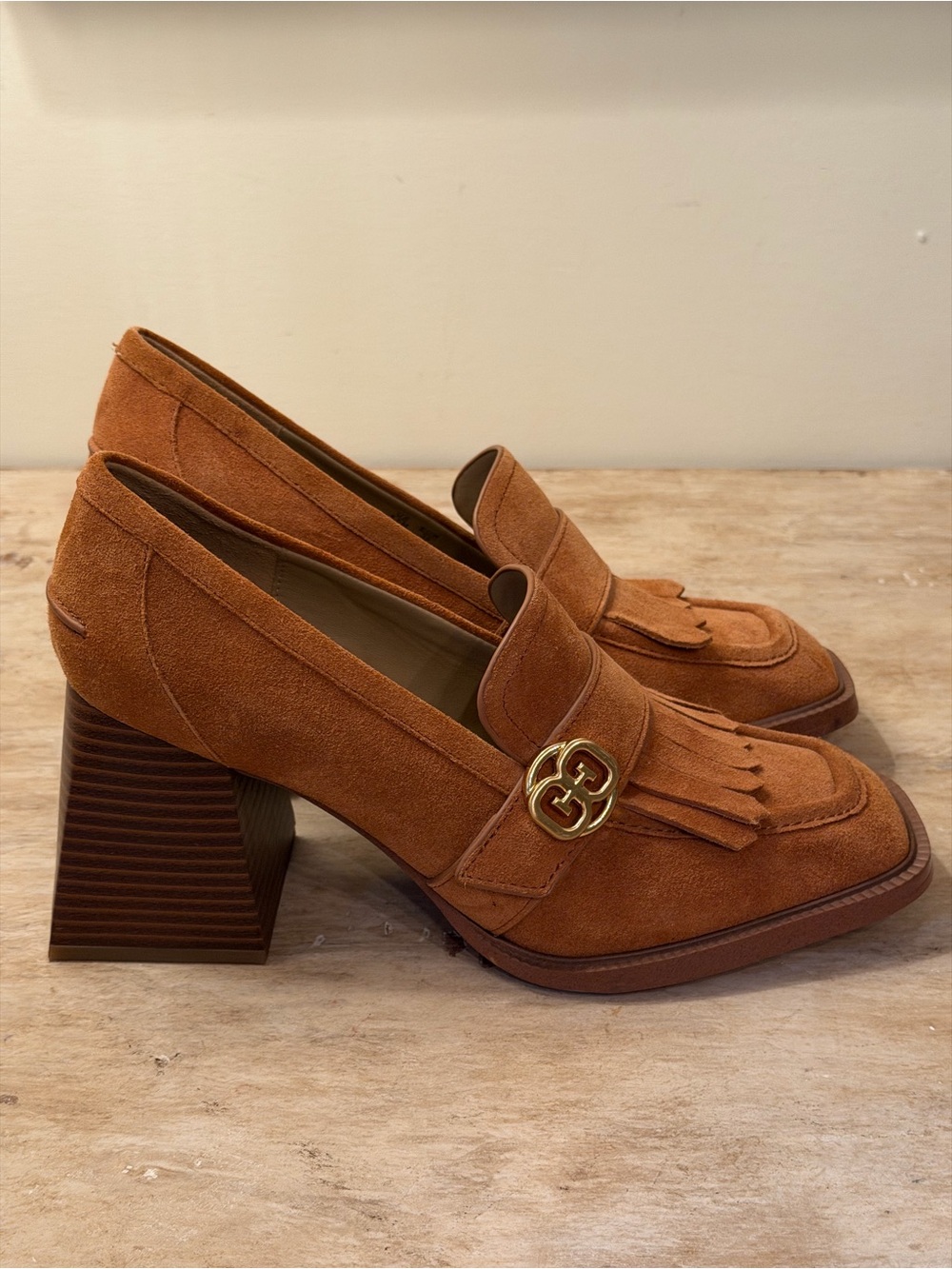 Sam Edelman Quincy Heeled loafers size 8.5 women’s - Picture 4 of 11